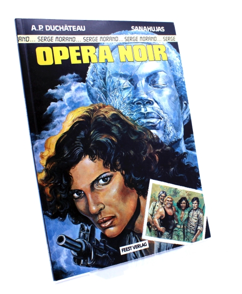 Serge Morand Comic Album Nr. 2: Opera Noir von Rainer Feest Verlag